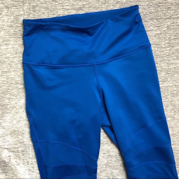 Zella Mesh Compression Cut Out Leggings Tights - Picture 5 of 7